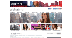 Desktop Screenshot of aishatyler.com